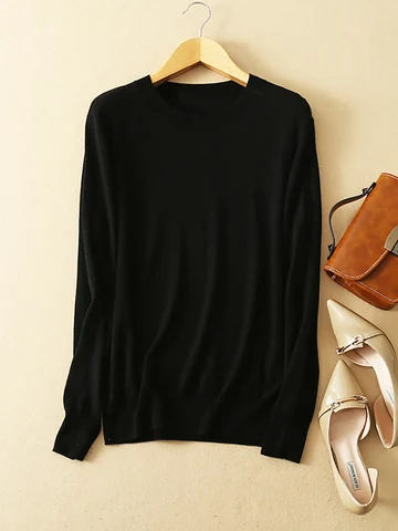 SuyaDream женские свитера из кашемира и шелка