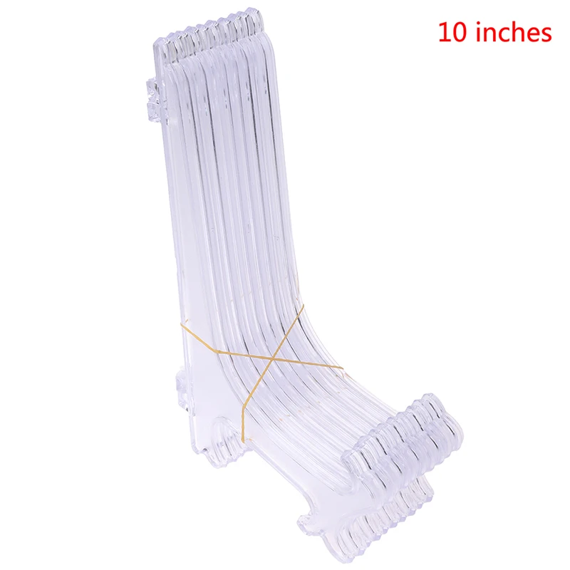 

Пластиковые прозрачные держатели тарелок