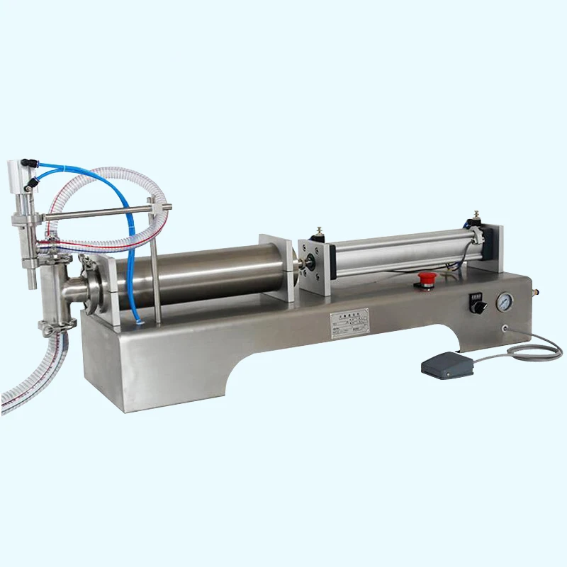

Pneumatic Liquid Filling Machine Commercial Automatic Bottle Filler for Oil Cosmetic Beverage Filling Machine 1000-5000ML