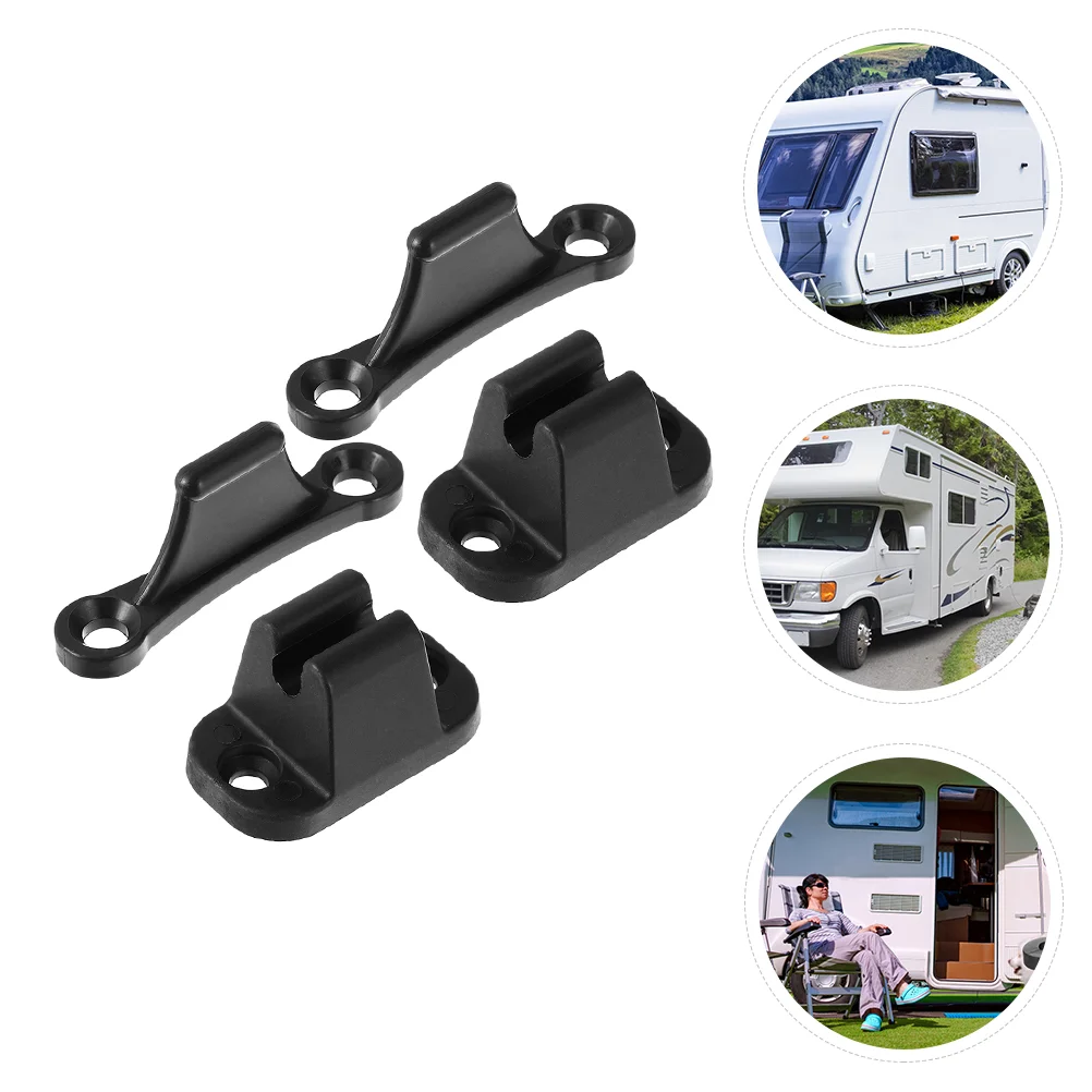 

2 Pcs T-shaped Warehouse Door Suction Toys RV Holder Nylon Retaining Tool Van Stop Retainer Catch Caravan Stove