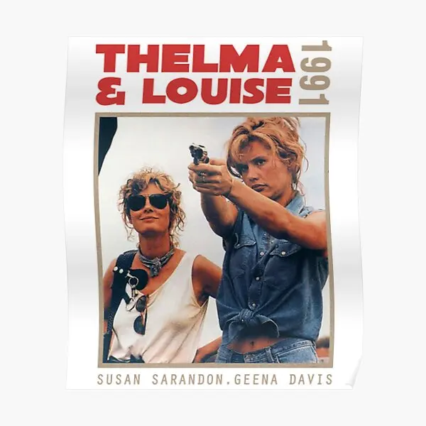 Постер Thelma And Louise, забавная Современная Настенная картина, украшение для дома, печать, художественная комната, винтажный декор, Настенная картина без рамки