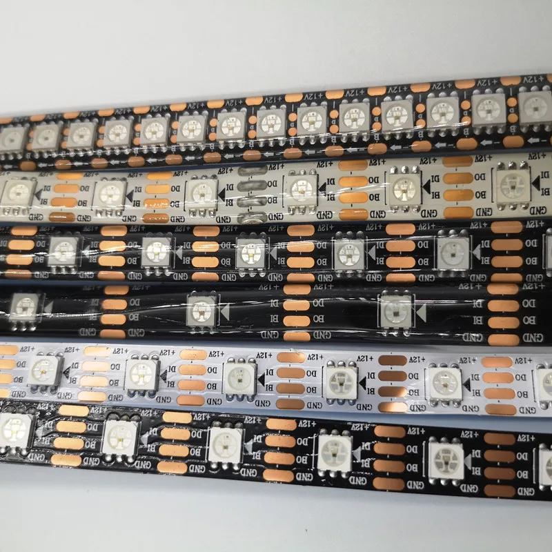 12 В WS2815 Светодиодные ленты WS2812B WS2813 Обновленный индивидуально адресуемый