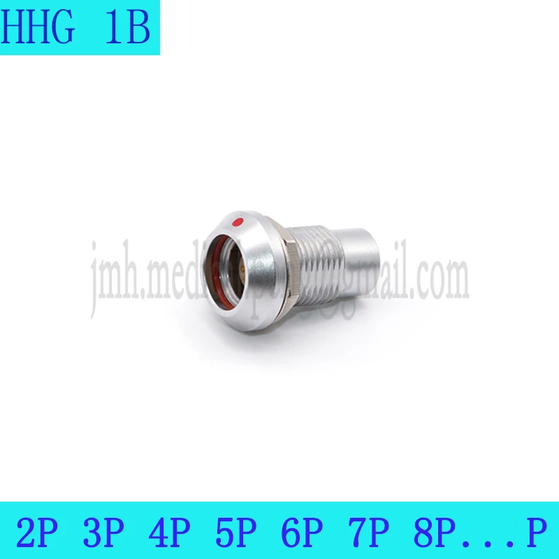 

HHG.1B 2 3 4 5 6 7 8 10 12 14 16Pin Push-pull Self-locking Stationary Female Socket Connector Water Tight Or Vacuumtight