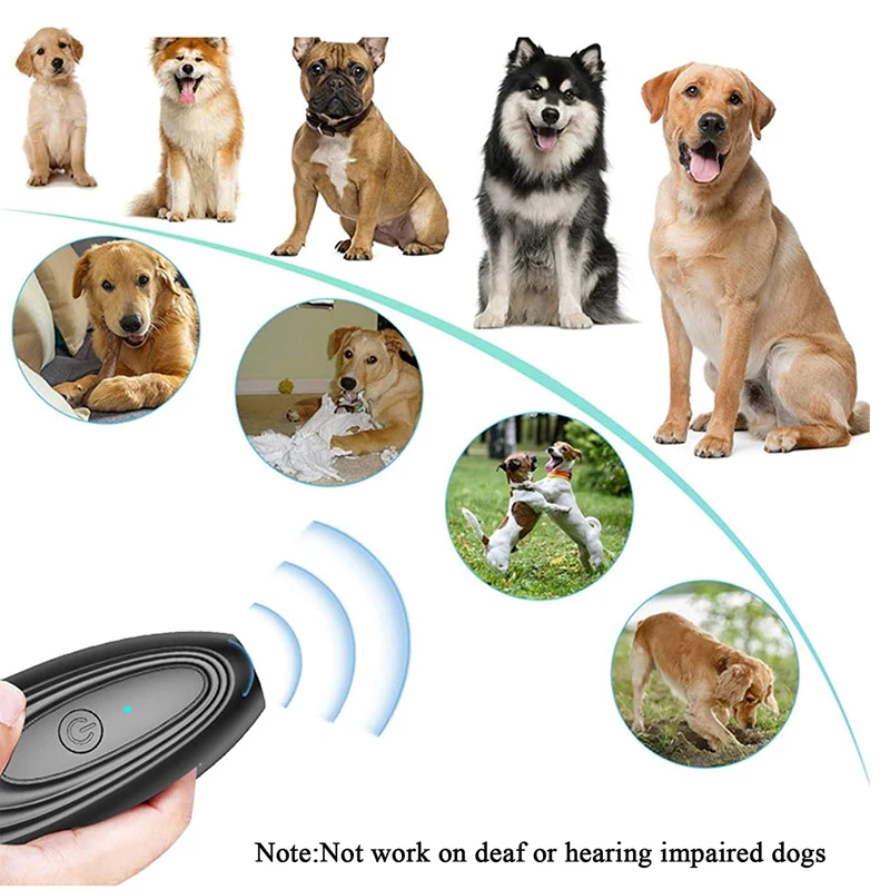 Pet Dog Ultrasound Repeller Safe Training Equipment Handheld Control Trainer Device Anti Barking Stop Bark Repeller100% original |
