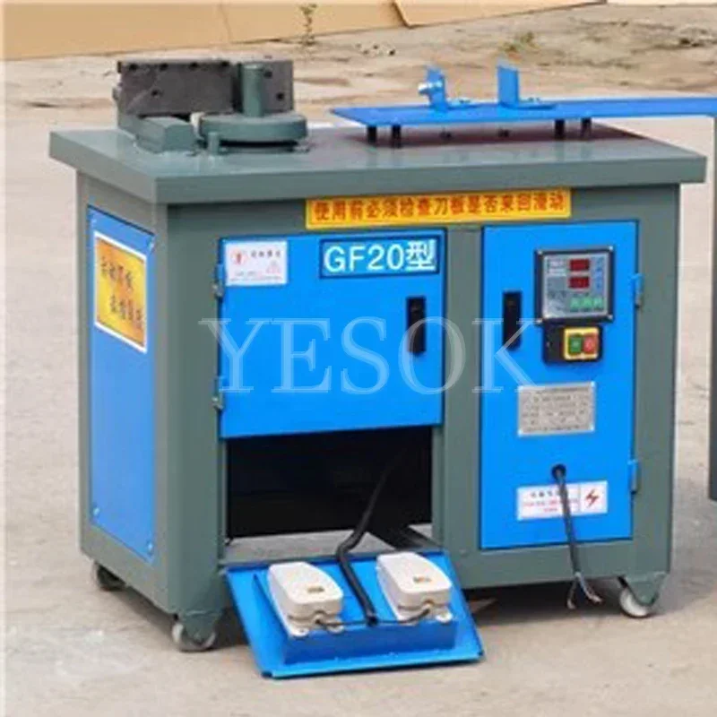 GF20 портативный Электрический Стальной гибочный станок 380 В гидравлический для