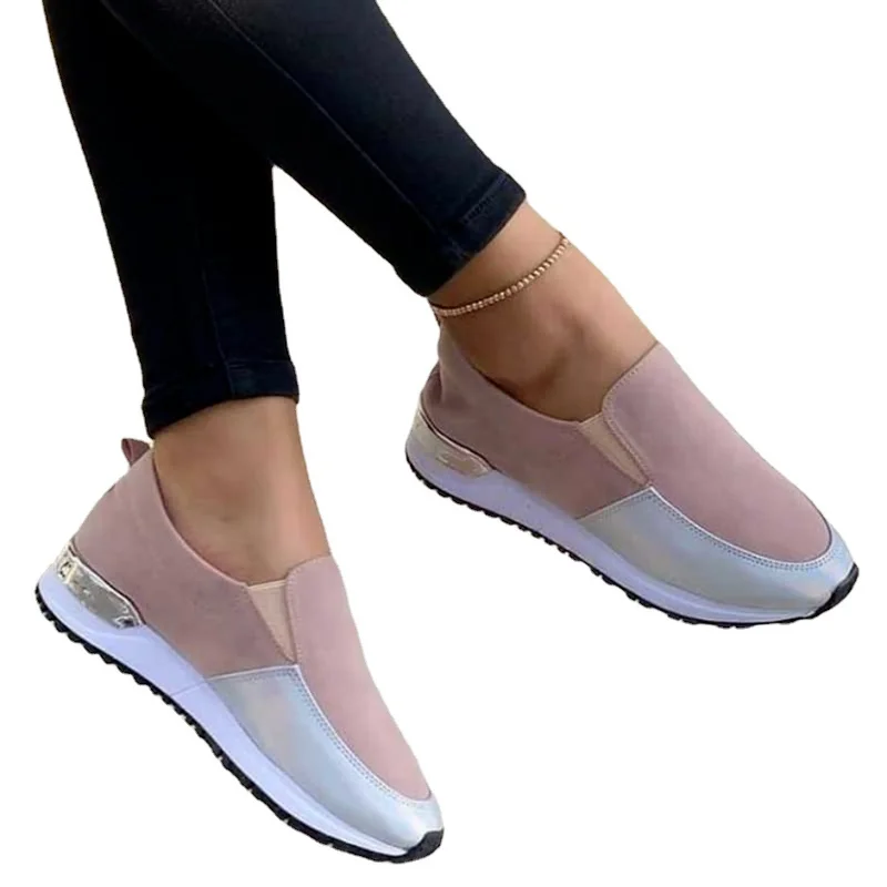 Women Shoes 2022 Summer Casual Sport Shoes Women Fashion sneakers Flats Women Platform Plus Size 43 Loafers zapatillas muje