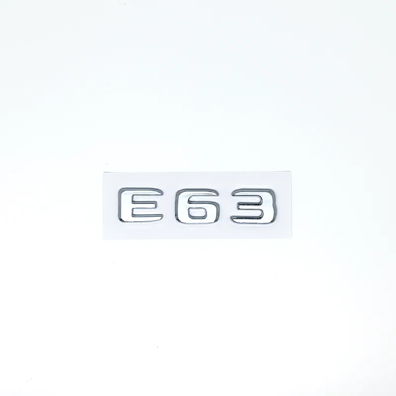 

2017 глянцевые черные буквы E43 E53 E63 E63S V8 Biturbo 4matic эмблема ABS для багажника автомобиля W212 W213 наклейка