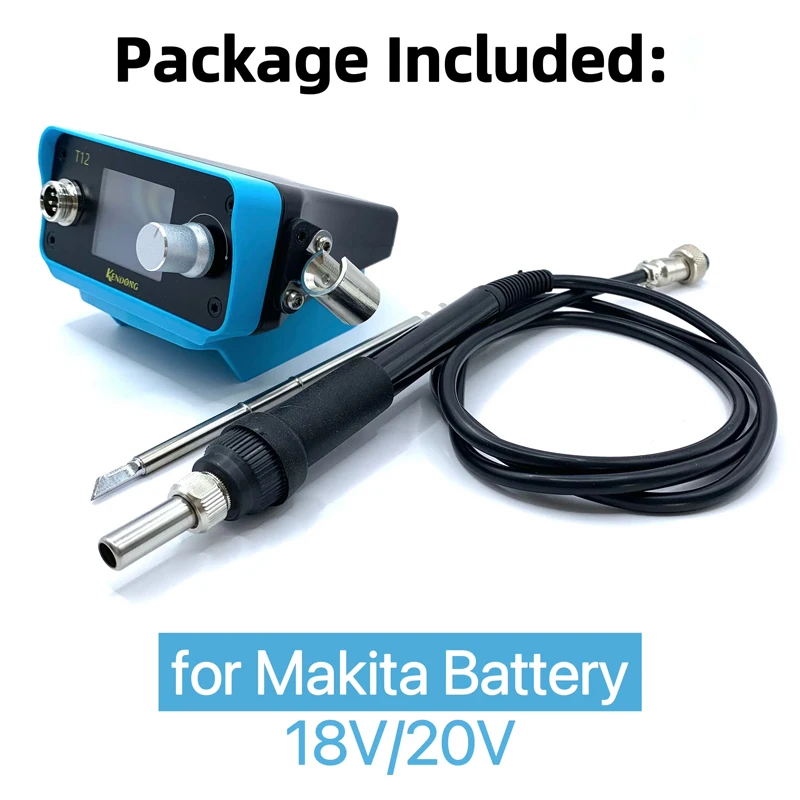 

Аккумуляторная паяльная станция BSIDE T12 для Makita/Dewalt/Milwaukee/Bosch