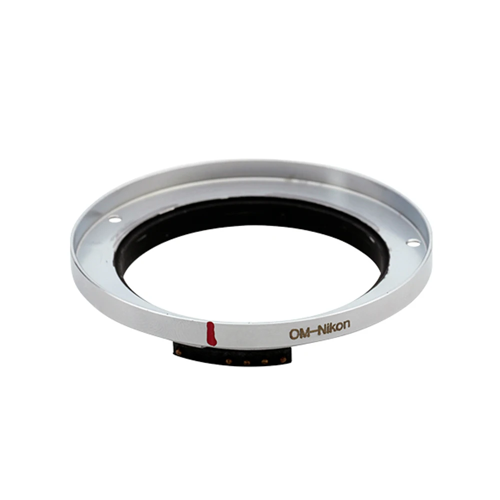 Переходник Pixco AF для объектива Olympus OM на Nikon (D)SLR D7500 D5600 D3400 D500 D5 D810A D7200 D5500