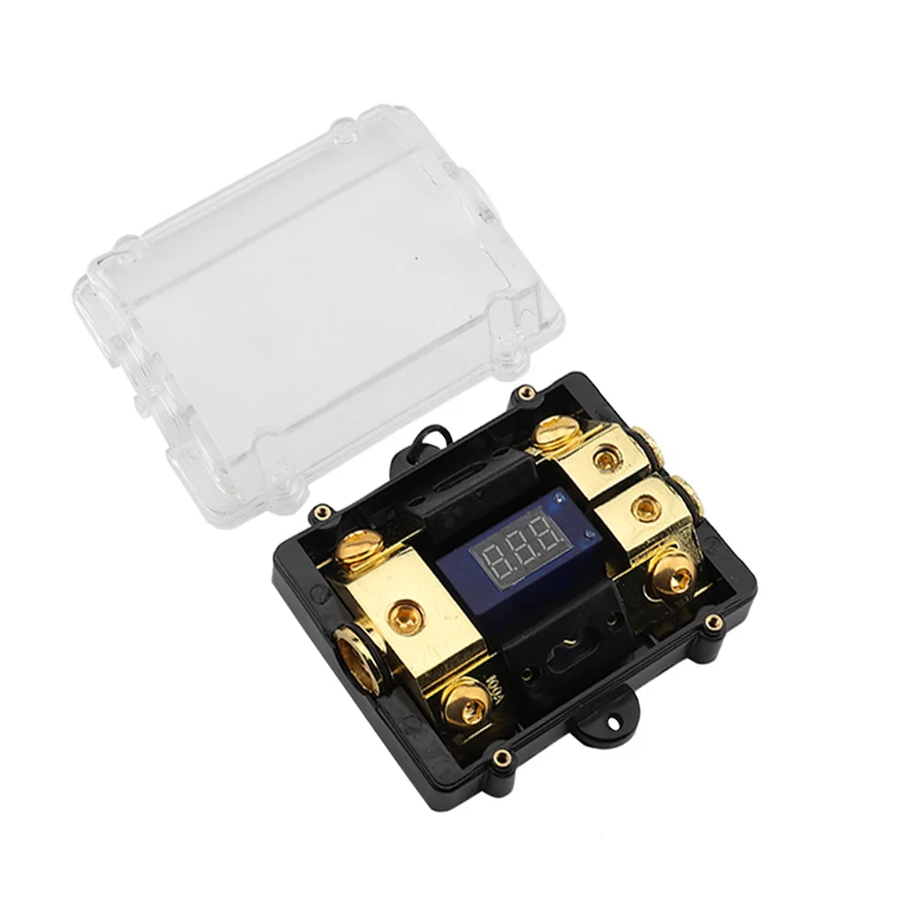 

1 шт. практичный автомобильный блок предохранителей стерео аудио 1 в 2 с предохранителем