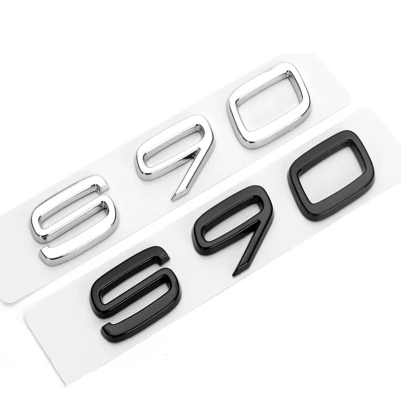 ABS боковая наклейка на кузов автомобиля задний багажник эмблема с буквами для Volvo