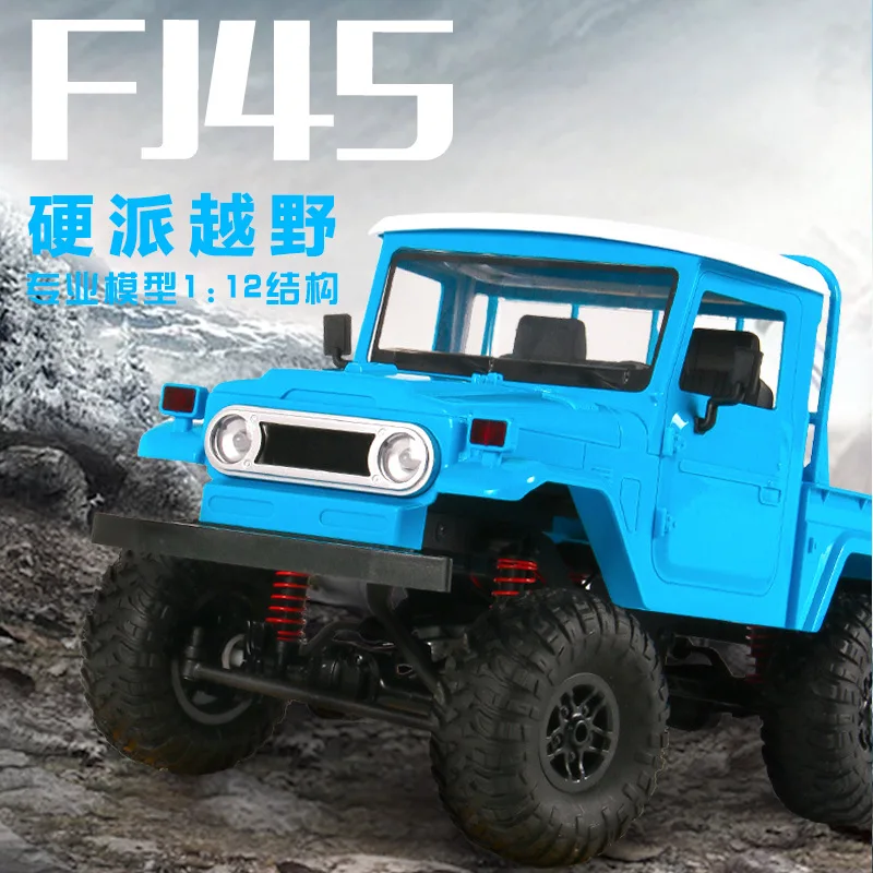 

New 1/12 2.4g 4wd Rc Car Mn Model Mn45 Kit Rtr Crawler Climbing 130 Brushed Motor Transmitter Receiver Vehicle For Kids Gifts