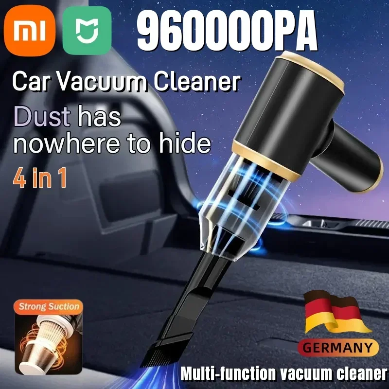 Xiaomi 960000PA беспроводной автомобильный пылесос 5 в 1 Мини портативный мощный для