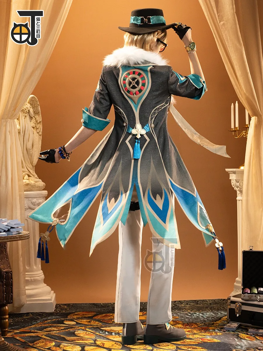 Игры Honkai Звездный рельс авантюрин косплей костюм парик обувь униформа для
