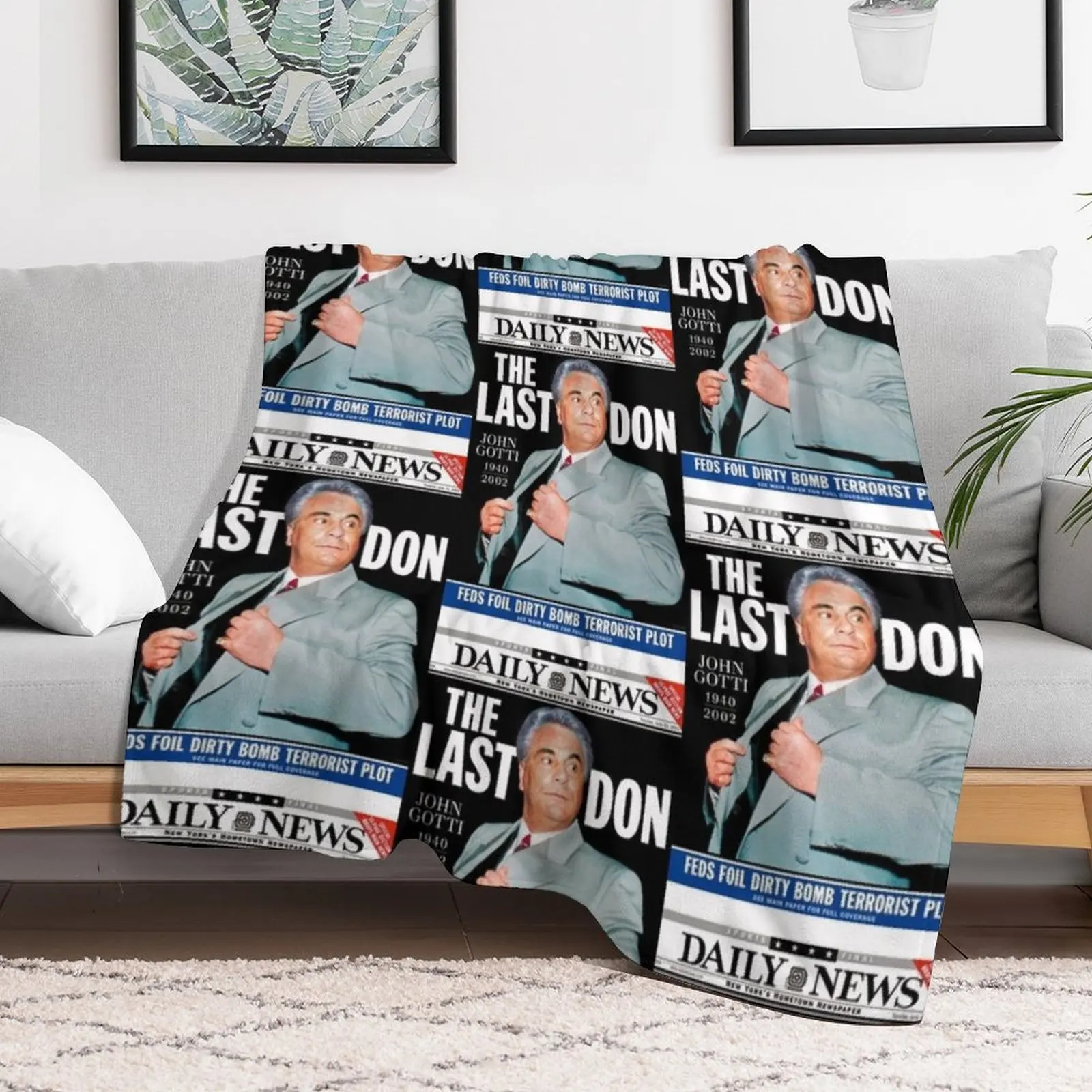 Одеяло John Gotti The Last Don одеяла и пледы одеяло для дивана малышей
