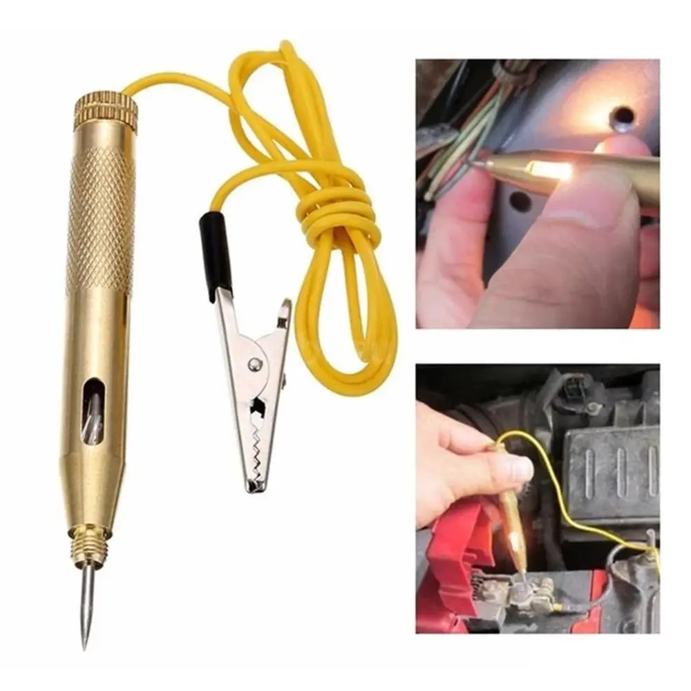 

2Pcs Durable Battery Measuring Circuit Fuse Truck Voltage Test Light Car Accessories Circuit Tester Tester Probe Pen