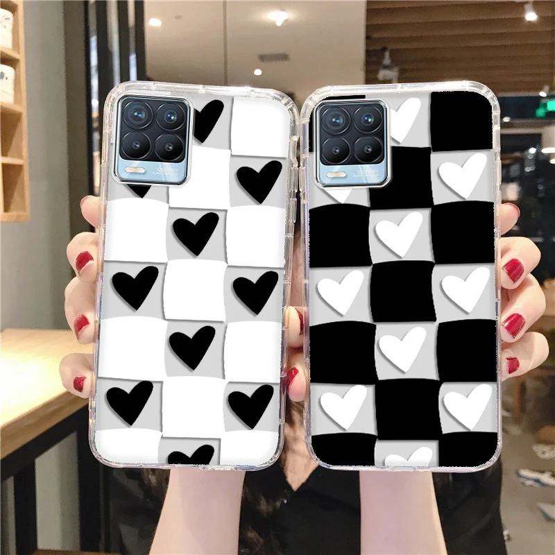 

Lovely Heart Phone Case For Realme C21Y Case OPPO Realme 8 Pro 9i 8i 7 6 Pro 5 C21 C25Y Narzo 30 5G GT Neo Q3i C20 C11 C12 Cover