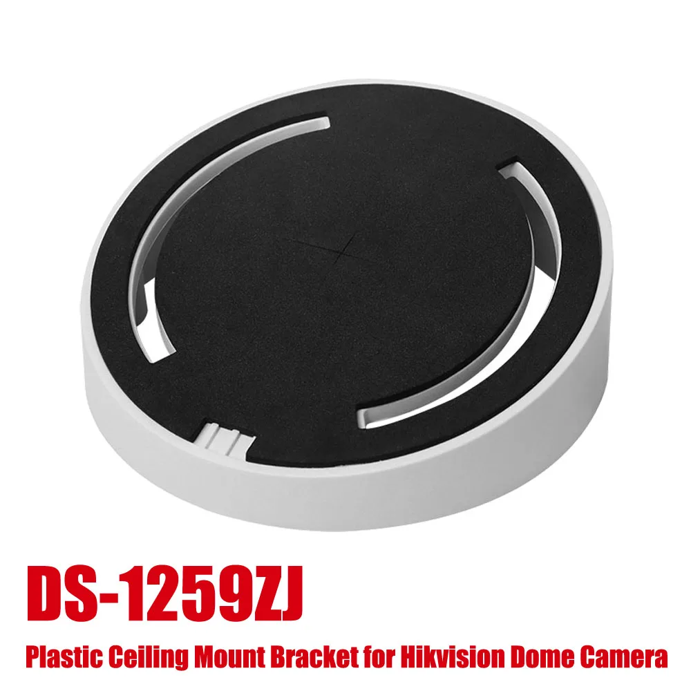 

Plastic DS-1259ZJ Inclined Ceiling Mount Mounting Bracket Stand for Hikvision Dome Cameras
