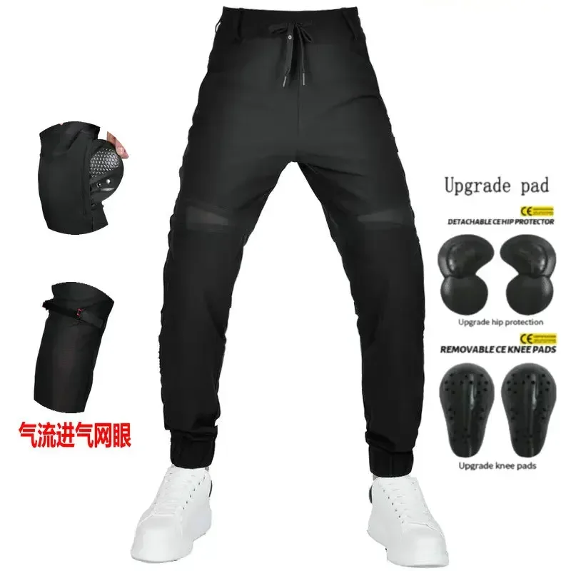 Джинсы Volero для езды на мотоцикле летние супер дышащие брюки-карго повседневные с