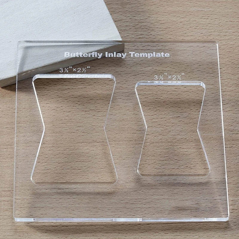 Инкрустация в виде ключа-бабочки технические шаблоны для деревообработки