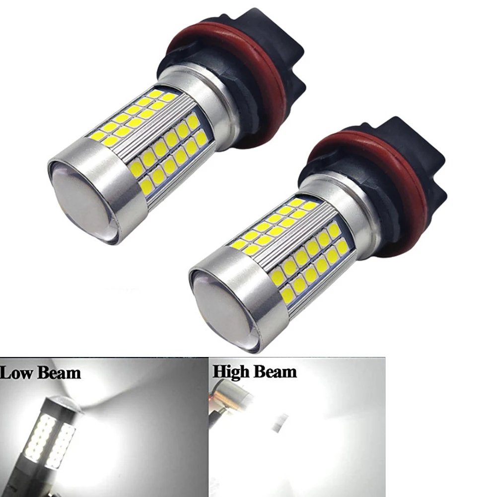 2 PCS Ice Blue PH11 9014 Motorbike Head Lamp Bulb 66SMD High Low Beam Motorcycle Headlight 12V 24V 6000K For YAMAHA SUZUKI HONDA |