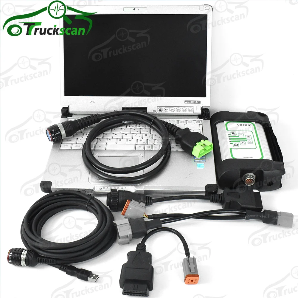 Фото Диагностический сканер CFC2 Laptop VODIA5 EPC для диагностики морских двигателей и промышленных генераторов №2