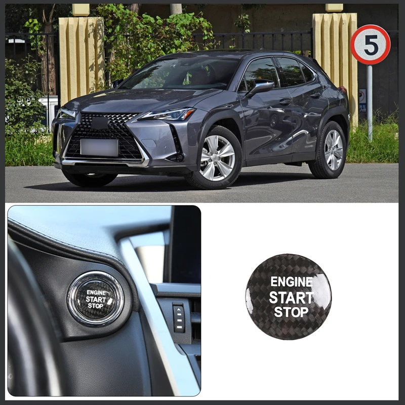 Для 2013-2018 Lexus IS ES GS NX RX LX RC RC-F Toyota настоящий углерод Fiber автомобильный двигатель с