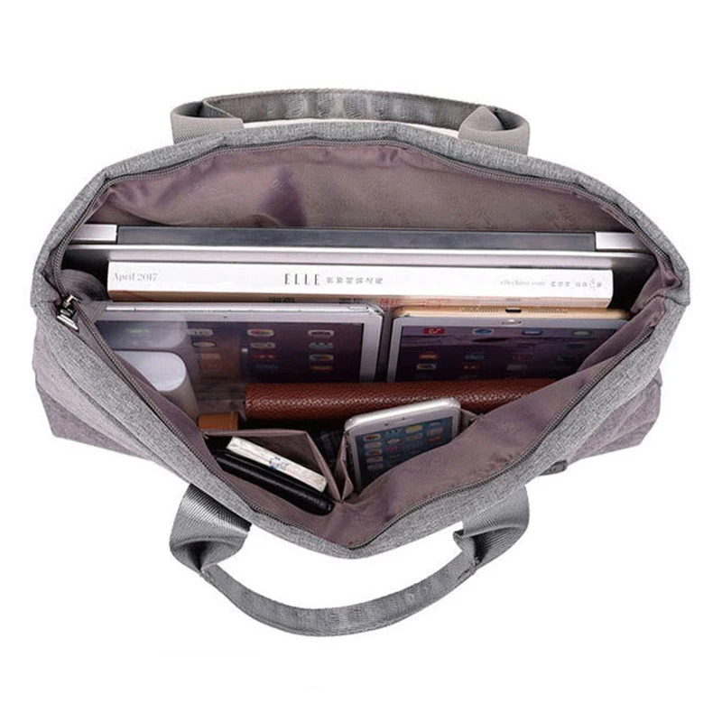 Вместительная деловая сумка для ноутбука из ткани Оксфорд Офисная хранения 15 6