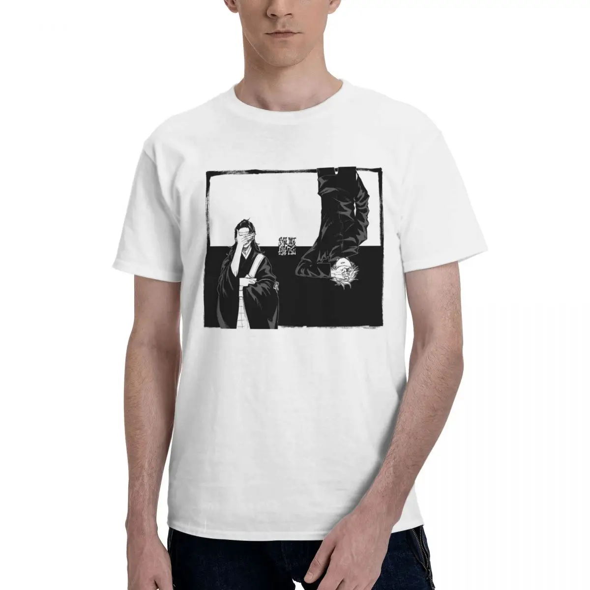 

Jujutsu Kaisen Suguru Geto T-Shirts Satoru Gojo Popular O Neck T Shirts Essential Mens Summer Tops