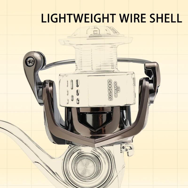 Рыболовная Катушка DEUKIO Высокоскоростная Сверхгладкая 12 Кг Сопротивление