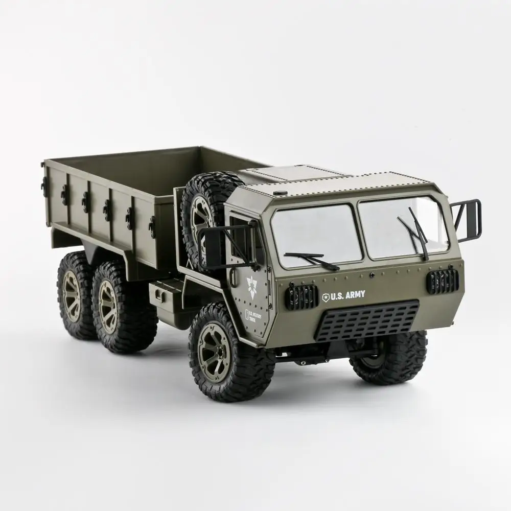 Fayee FY004A 1/16 2.4G 6WD Rc Car Proportional Control US Army Military Truck RTR Model Toys enlarge
