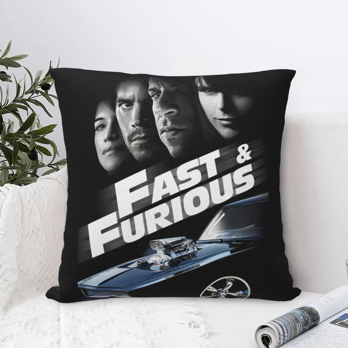 Наволочки для подушки в виде фильма Форсаж