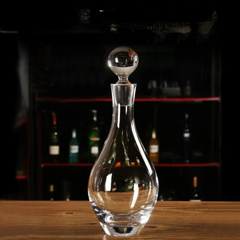 

Gold Wineware Decanter Wine Crystal Glass Pourer Dispenser With Cap Wine Bottle Wine Set Licorera De Bolsillo Bridesmaid Gift