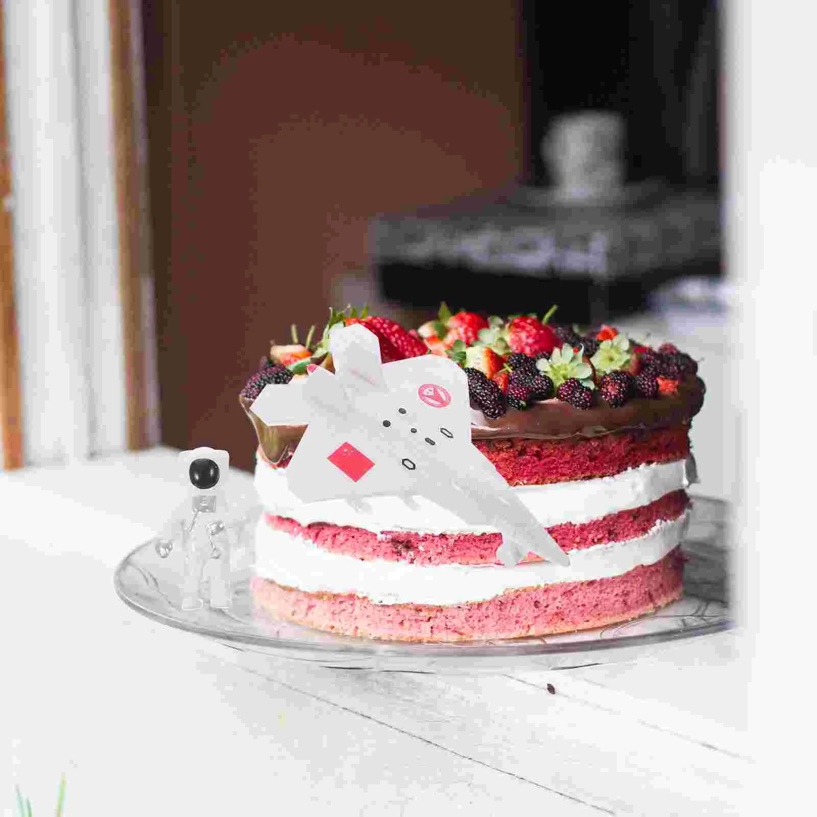 

Solar System Model Kids Outer Space Party Supplies Science Building Kit Astronaut Cupcake Topper Outer Space Cupcake Pick