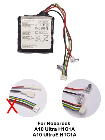 Сменный аккумулятор 21, 6 В, 3600 мАч для комбинированного пылесоса Roborock Dyad Air Wet Dry Dyad Pro A10 Plus UltraE H1C1A WD2H2A