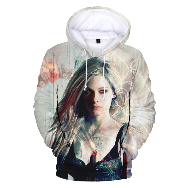 

Hot Singer Avril Lavigne 3d Print Men/Women Hoodie Casual Oversized Pullover Popular Sweatshirt Fashion Tops Trend Men Clothing