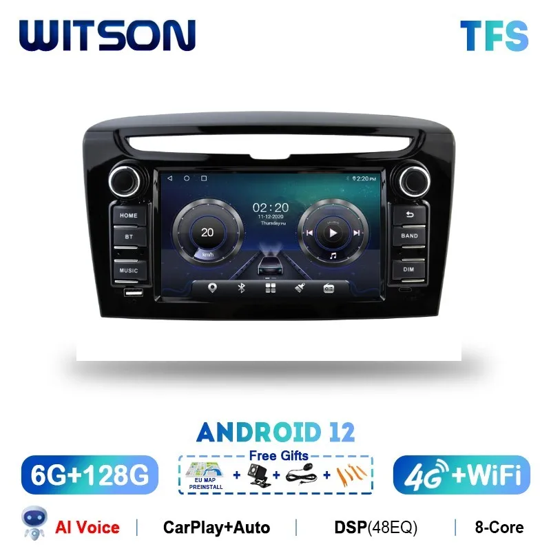 

WITSON Android 12 Auto Stereo for LANCIA YPSILON 2012-2020 Carplay Navi Multimedia Car Radio GPS WiFi Vehicle Head Unit