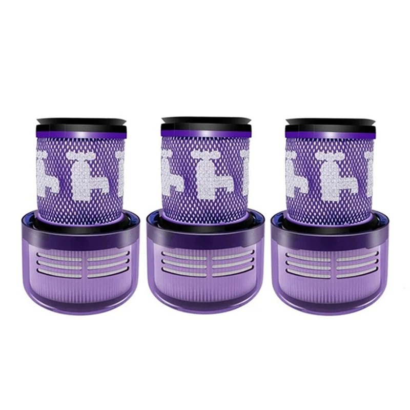 

3 PACK Filter Accessories Kit For Dyson V12 Detect Slim Vacuums, V12 Slim Vacuums Compare To Part 971517-01