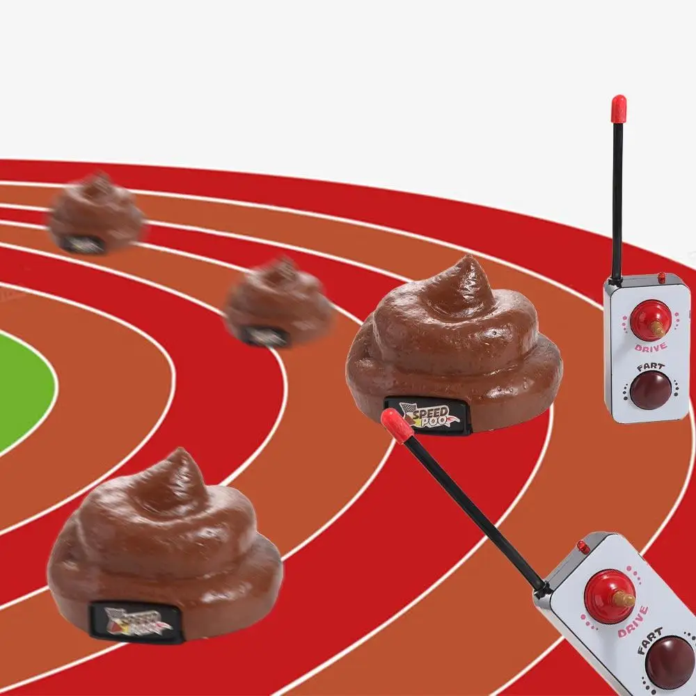 Детская игрушка вращающаяся на 360 градусов модель какашки с дистанционным