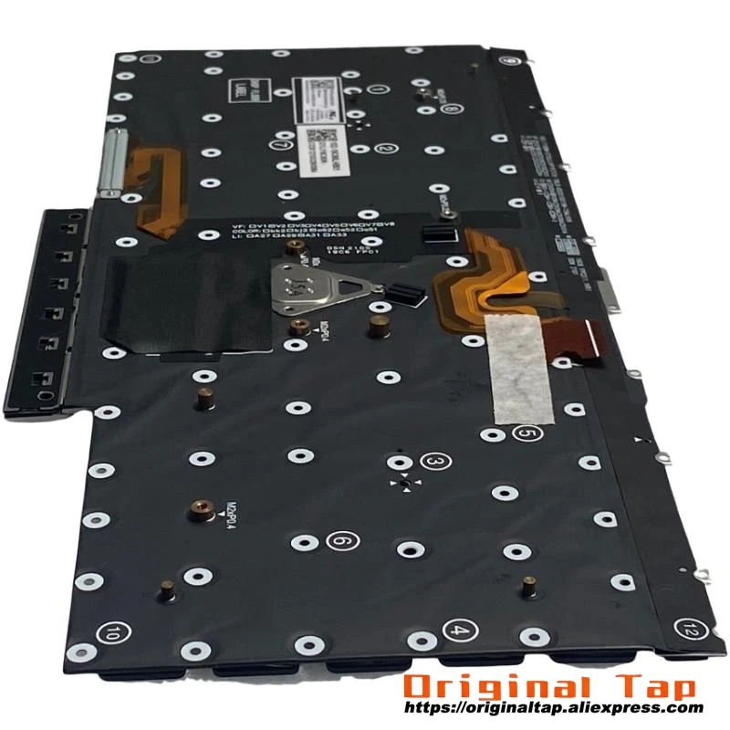 Клавиатура с подсветкой NDC Nordic для Lenovo Thinkpad X1 Titanium Gen 1 SN20W22462 SN20W22498