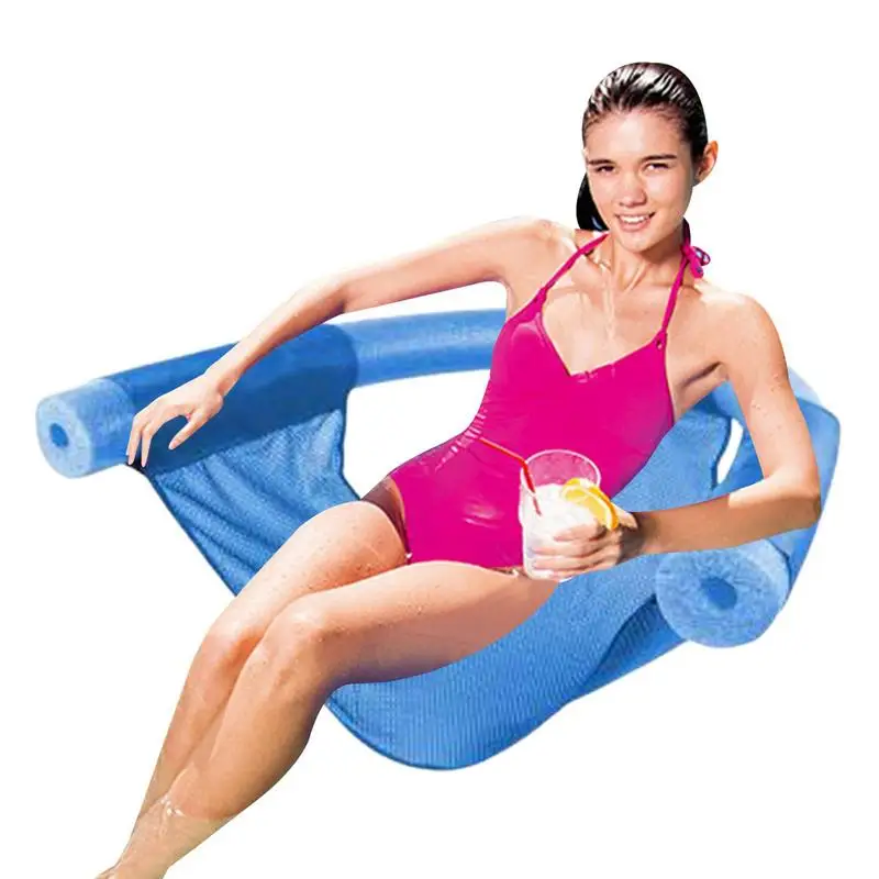 

Portable Pool Float Chair Adults Super Buoyancy Swimming Pool Floating Lounge Chair Swimming Pool Accessories For Party Adults