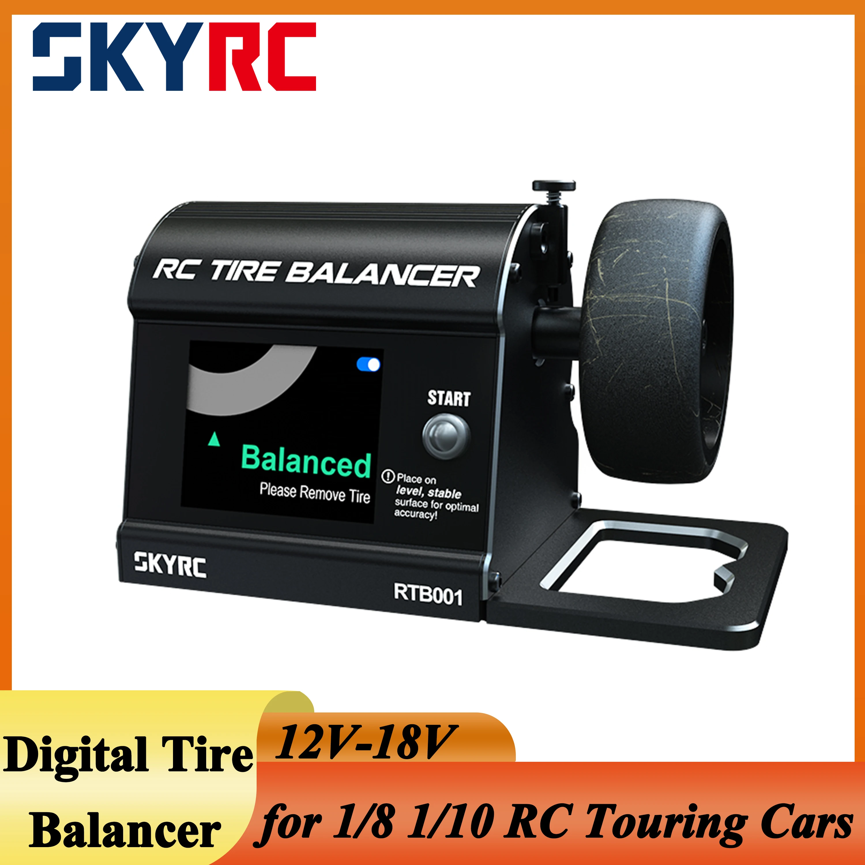 SKYRC Bluetooth цифровой балансир шин DC12 ~ 18 В для 1/8 1/10 RC туристического автомобиля