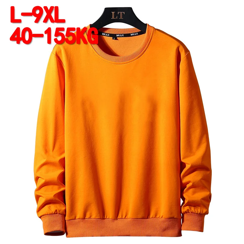Solid Color Hoodie Men Clothes Spring Autumn Street Wear Swe