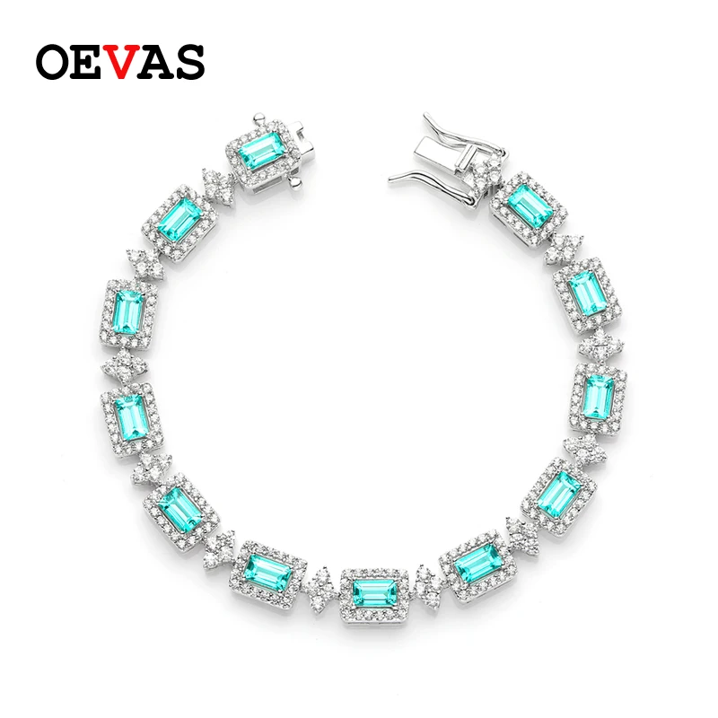 Женский браслет из серебра 925 пробы с бриллиантами