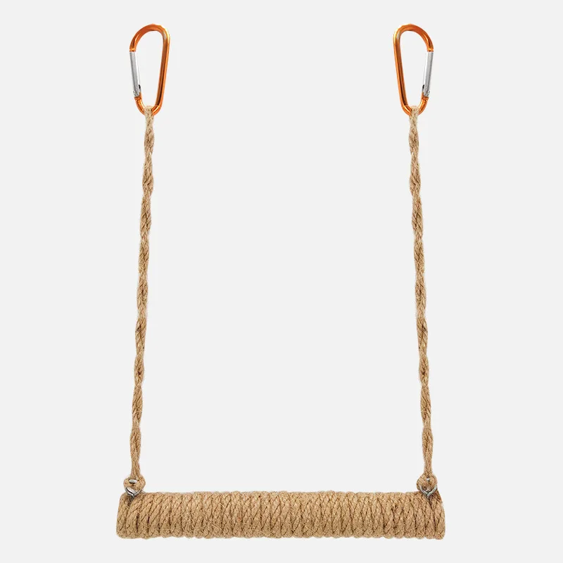 

Bird Swing Toy Bird Supplies Parrot Stand Rod Swing Hemp Rope Stand Amazon Bird Cage Stand Stick Toy