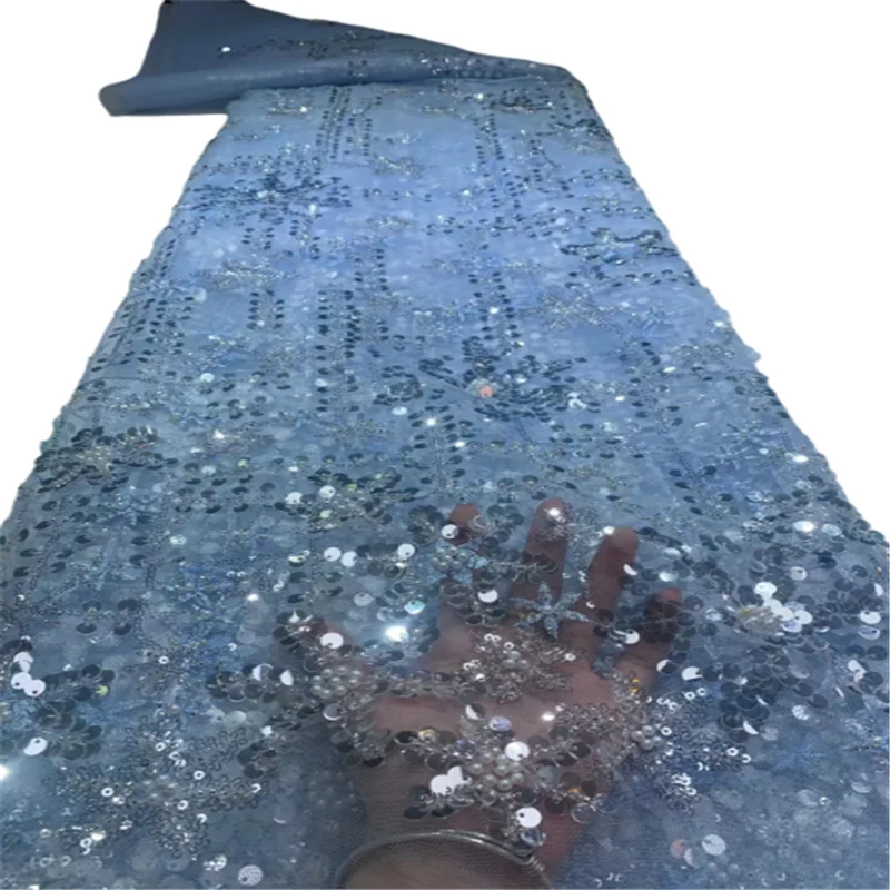 Высококачественная и недорогая Европейская кружевная ткань с вышивкой