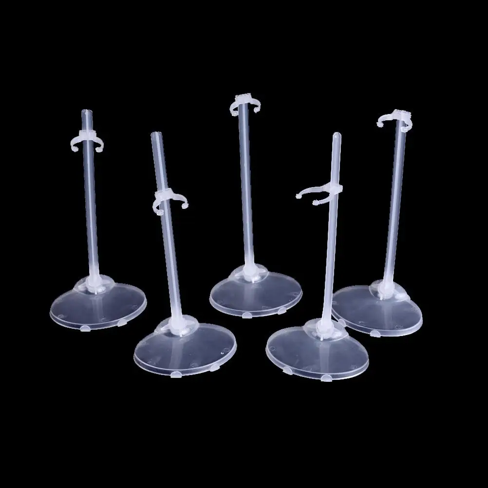 

5Pcs hot sale Doll Stand Display Holder For 1/6 Barbies Dolls furniture Prop Up Mannequin Model Display Holder