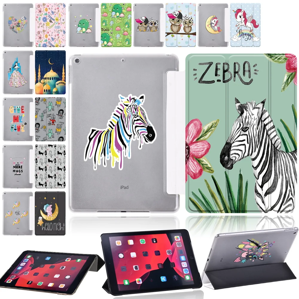 

RYWER Generation Case For IPad 10.2 9th 7th 8th Air 4 Case 2020 Mini 5/IPad 5th 6th Air 1 2 IPad Air 3 10.5 Leather Tablet Case