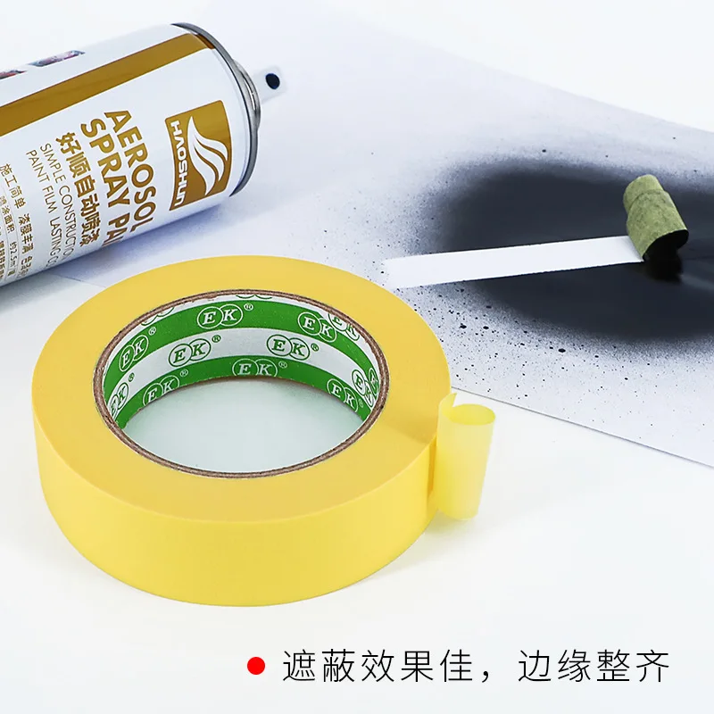 

Yellow Masking Tape Wholesale Masking Tape And Paper Color Separation Paper Masking Paper Yellow High Temperature Resistant Pape