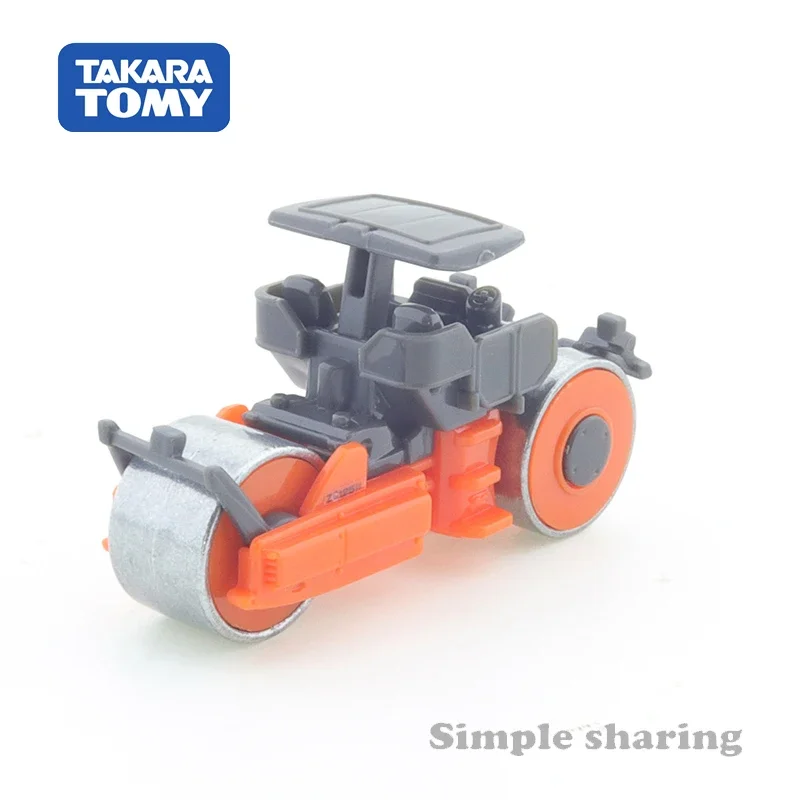 Takara Tomy Tomica No.77 Hitachi строительное оборудование McAdam Roller 1/80 Литые Автомобильные